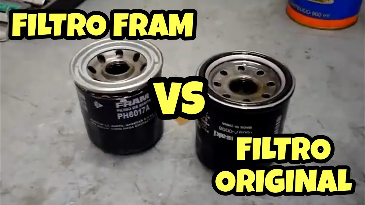 Filtro Fram vs Original - Filtro de óleo para motos