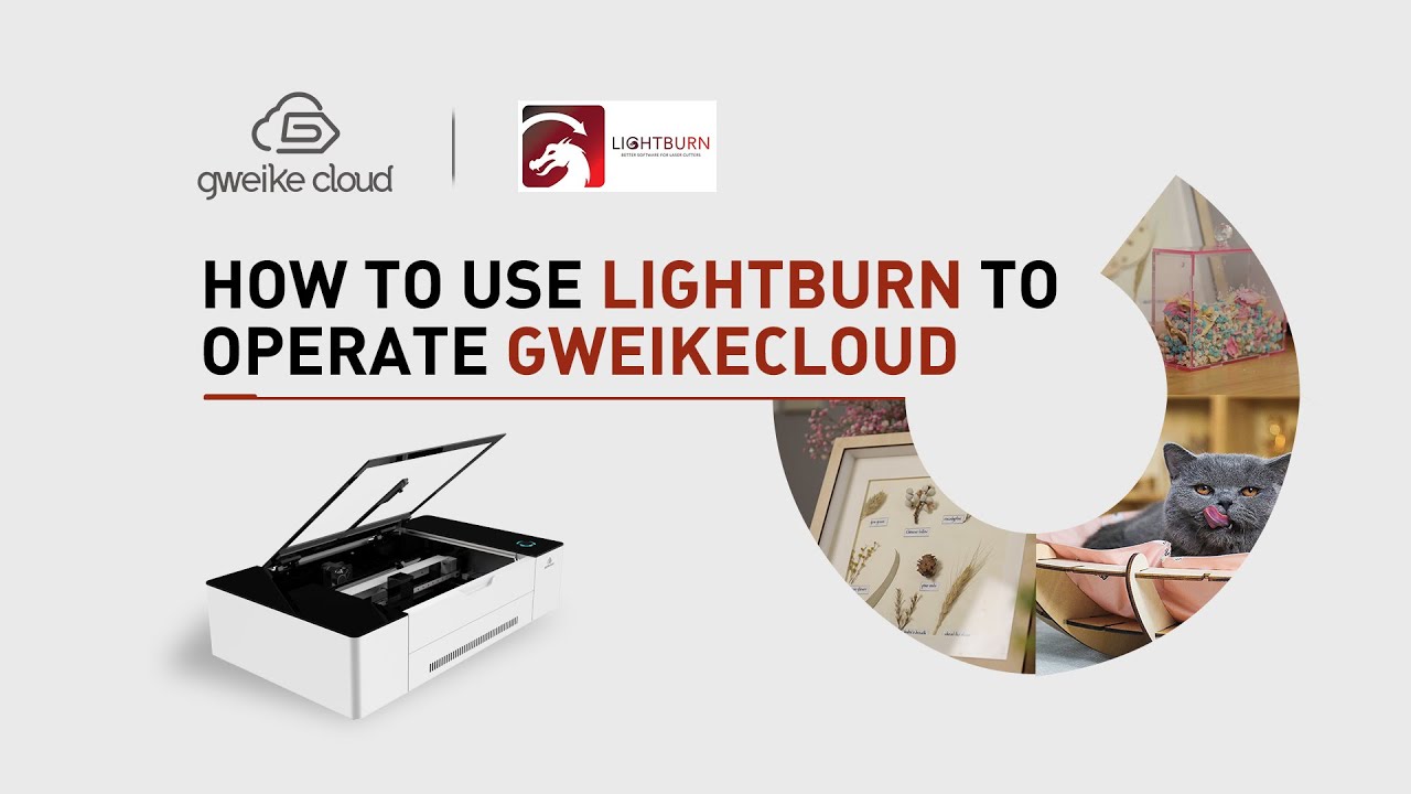 How to operate GWEIKE CLOUD with light burn for MAC