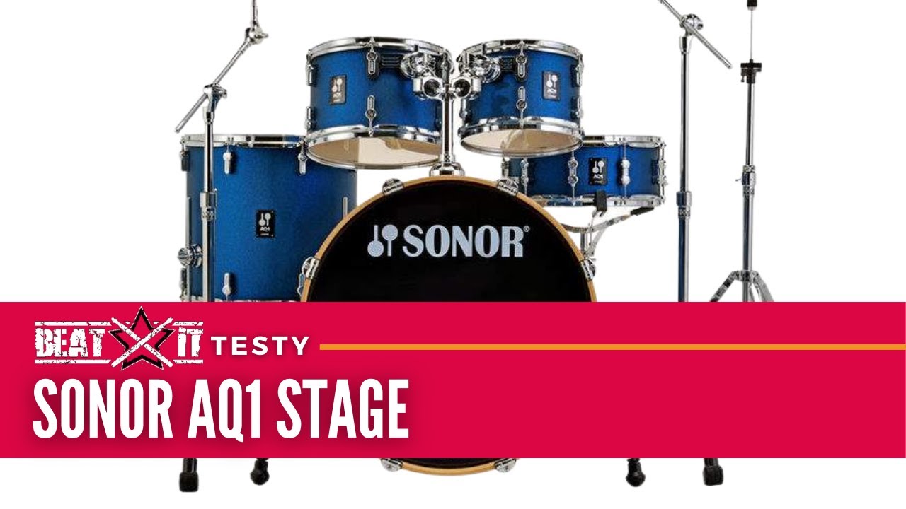 Bębny do nowoczesnych styl&oacute;w muzycznych: Sonor AQ1 I TEST na kanale Beatit TV