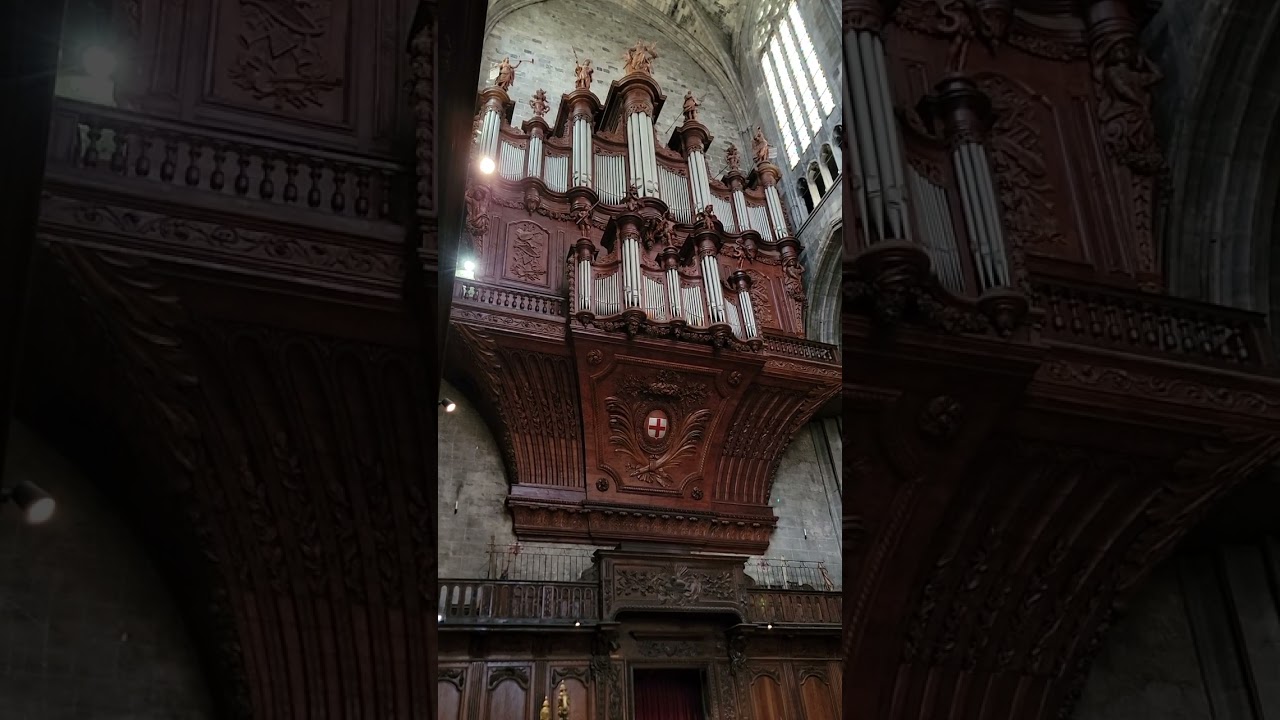 IMPROVISATION ORGUE - Cathédrale Saint-Just et Saint-Pasteur, NARBONNE