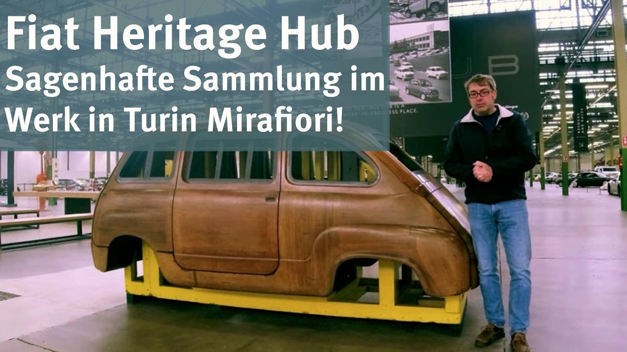 Das Werksmuseum von Fiat - Heritage Hub in Turin / Mirafiori