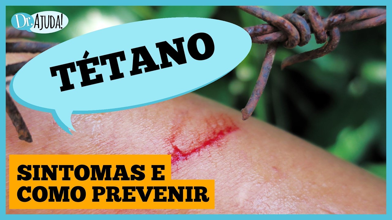 Ferimentos, cortes e mordidas: quando o risco é tétano