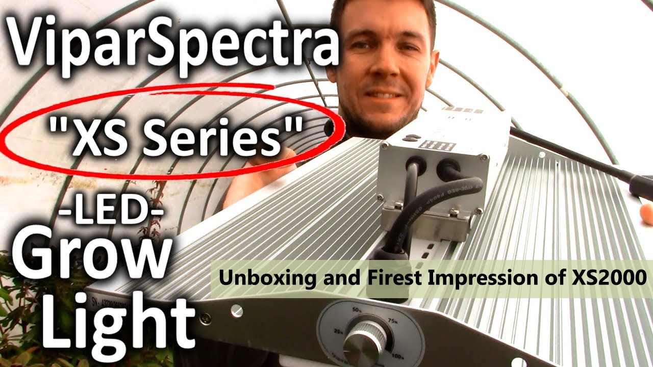 Newest Indoor Grow Light | The ViparSpectra XS Series XS2000 LED Grow Light