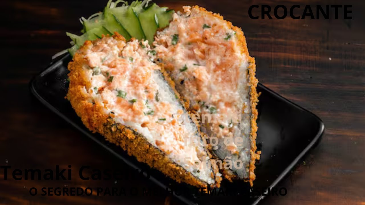 🔥 TEMAKI FRITO CROCANTE! 🍣 O SEGREDO PARA O MELHOR TEMAKI CASEIRO! 🔥