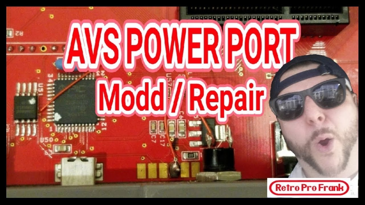 Retro Usb AVS Power Port Fix / Mod - RETRO PRO FRANK