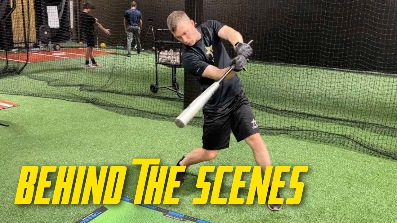 Behind The Scenes of A Group Hitting Training Session