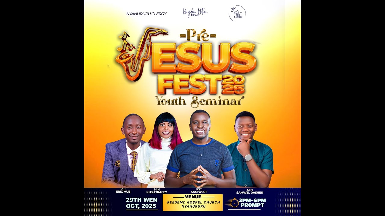 PRE-JESUS FEST 2025 (YOUTH SEMINAR)