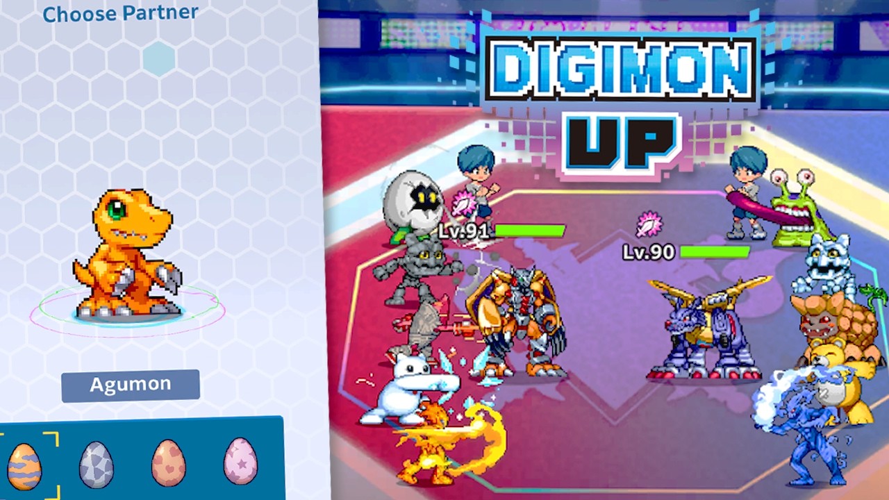 ПЕРВЫЙ ВЗГЛЯД НА ГЕЙМПЛЕЙ DIGIMON UP! ТРЕНИРОВКИ И СРАЖЕНИЯ 🤩
