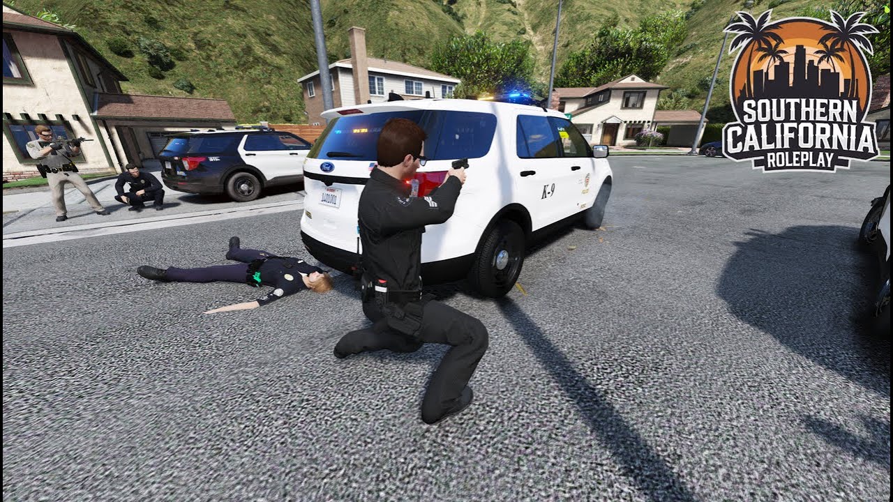 An Officer Down and a Fake Uber App - Southern California RP - Ep. 01