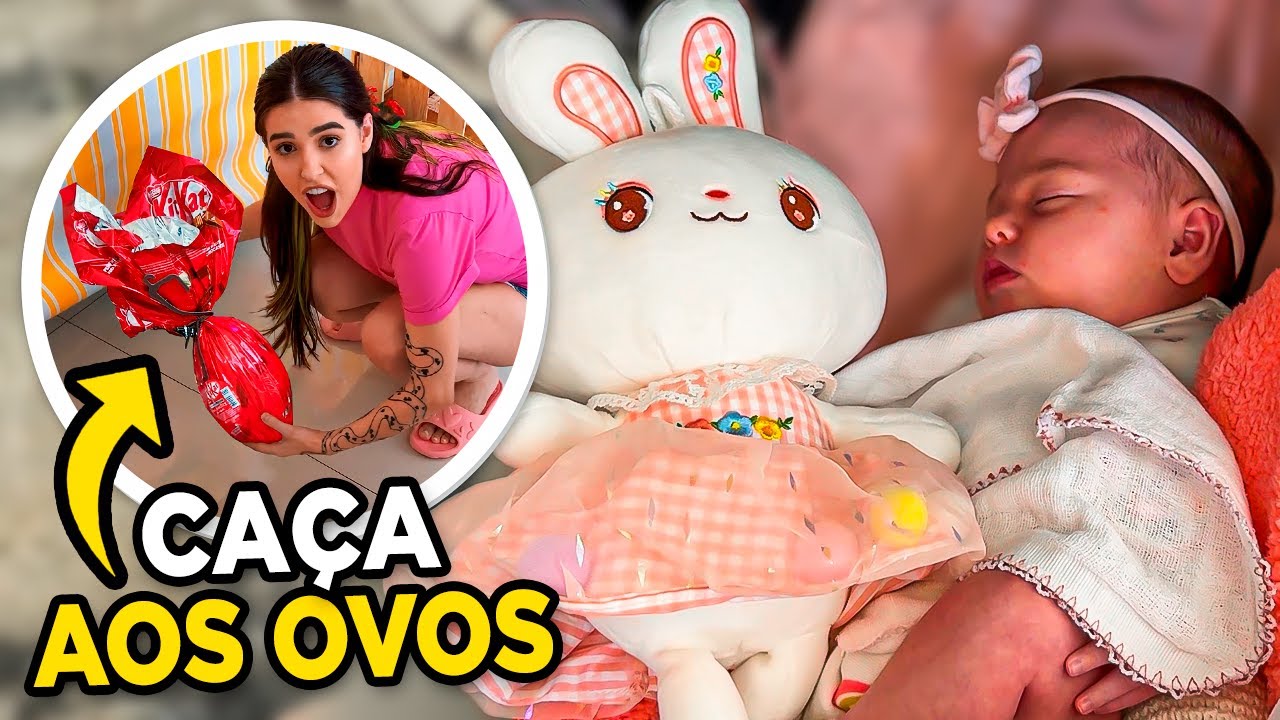 PRIMEIRA PÁSCOA DA MIA! (Com Caça aos Ovos)