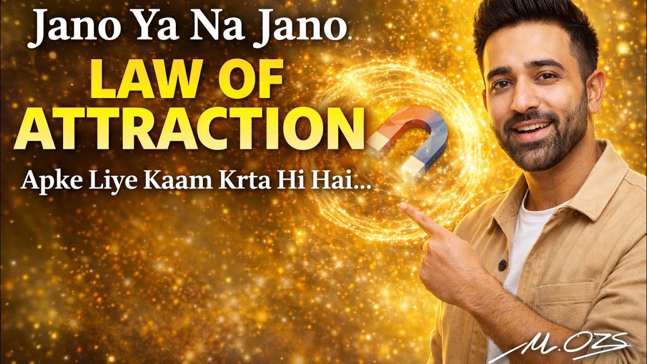 लॉ ऑफ़ अट्रैक्शन आप नहीं जानते तो भी ये आपके लिए काम कैसे करता है -MR.107