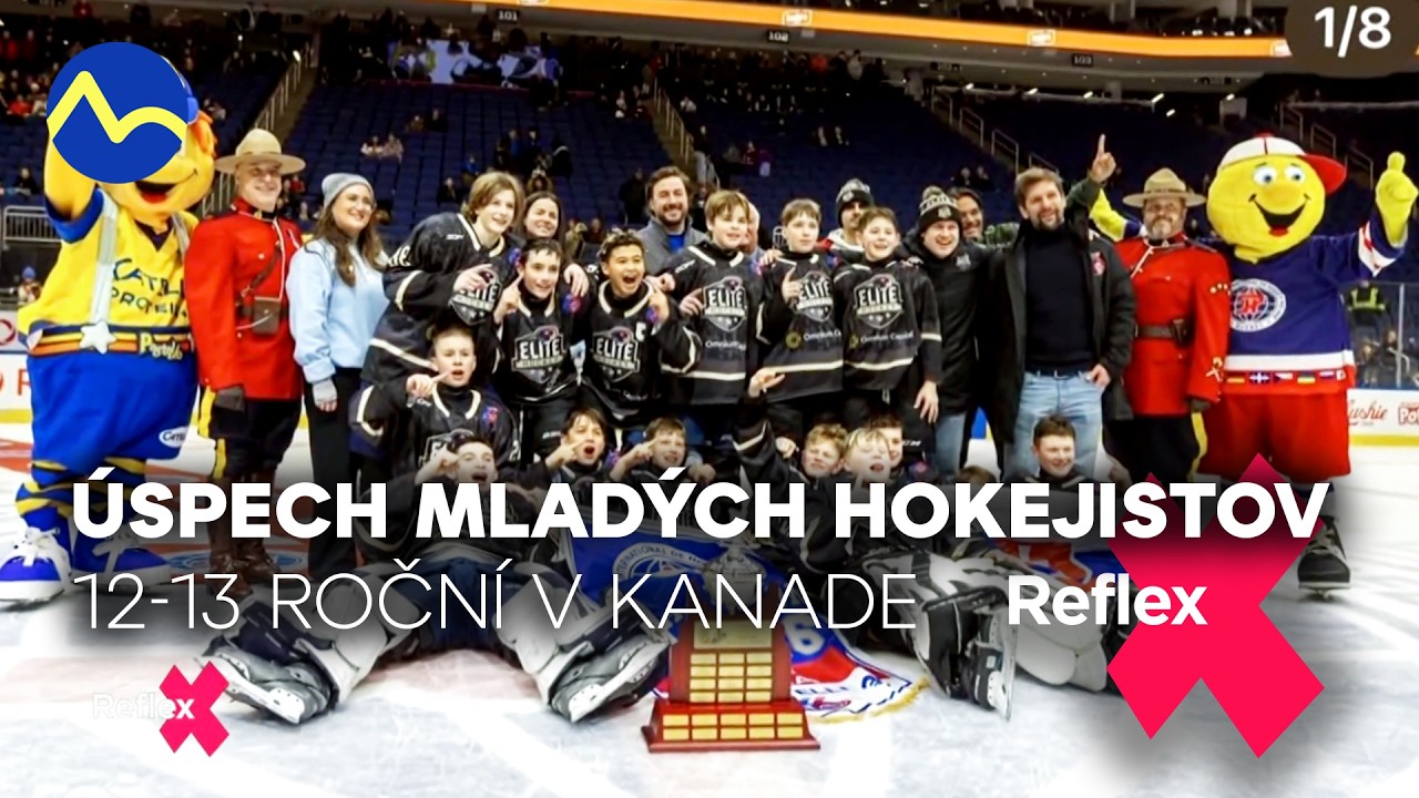 Výnimočný úspech našich mladých hokejistov: Ovládli prestížny mládežnícky turnaj v Kanade | Reflex