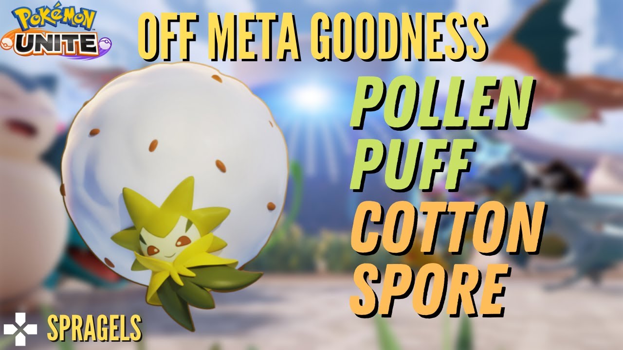 Off Meta Eldegoss! *Pollen Puff Cotton Spore* - Pok&eacute;mon Unite