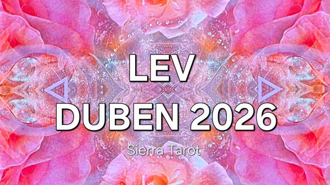 Výklad karet🃏LEV●DUBEN 2026🩷🌞