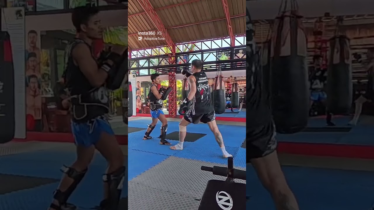 Round 1 with Kru Tan at Kiatsongrit Muay Thai gym January 12, 2026