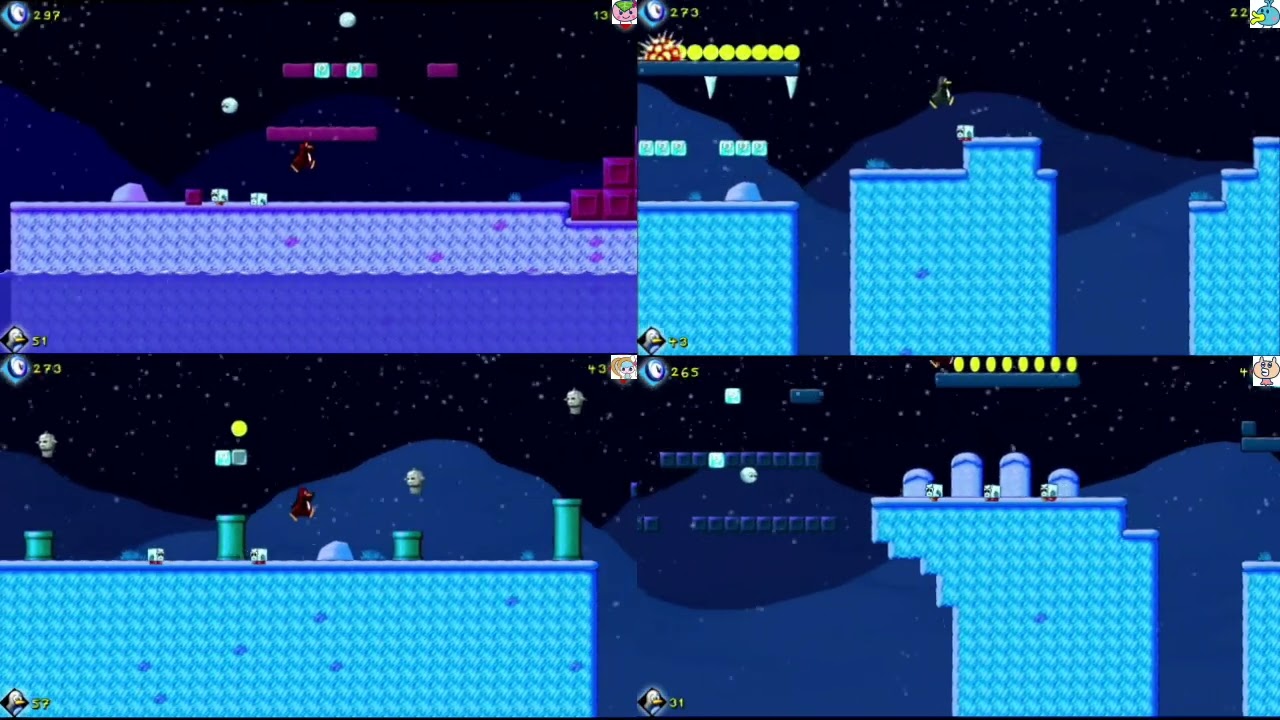 Super Tux Classic 4 Teams