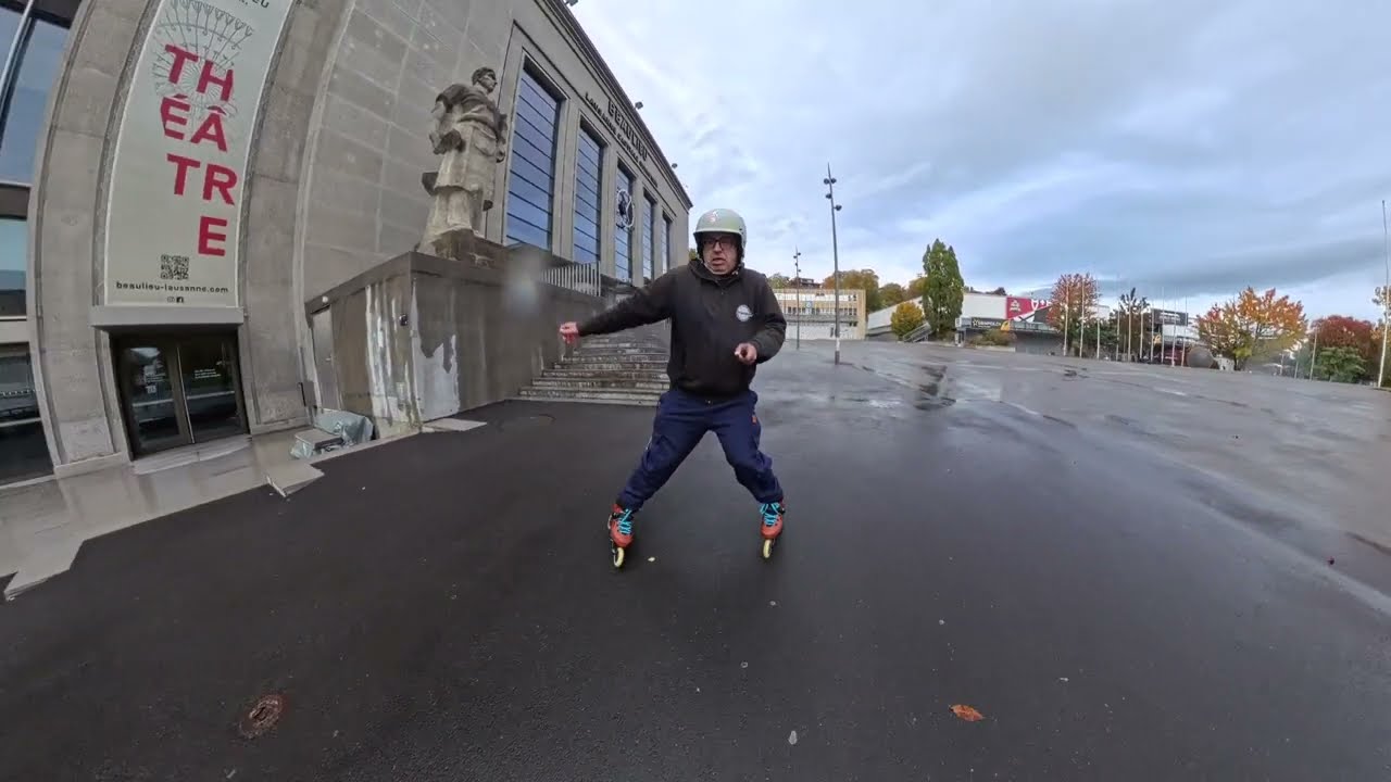 Never lift your skate ,before sliding ❕ 