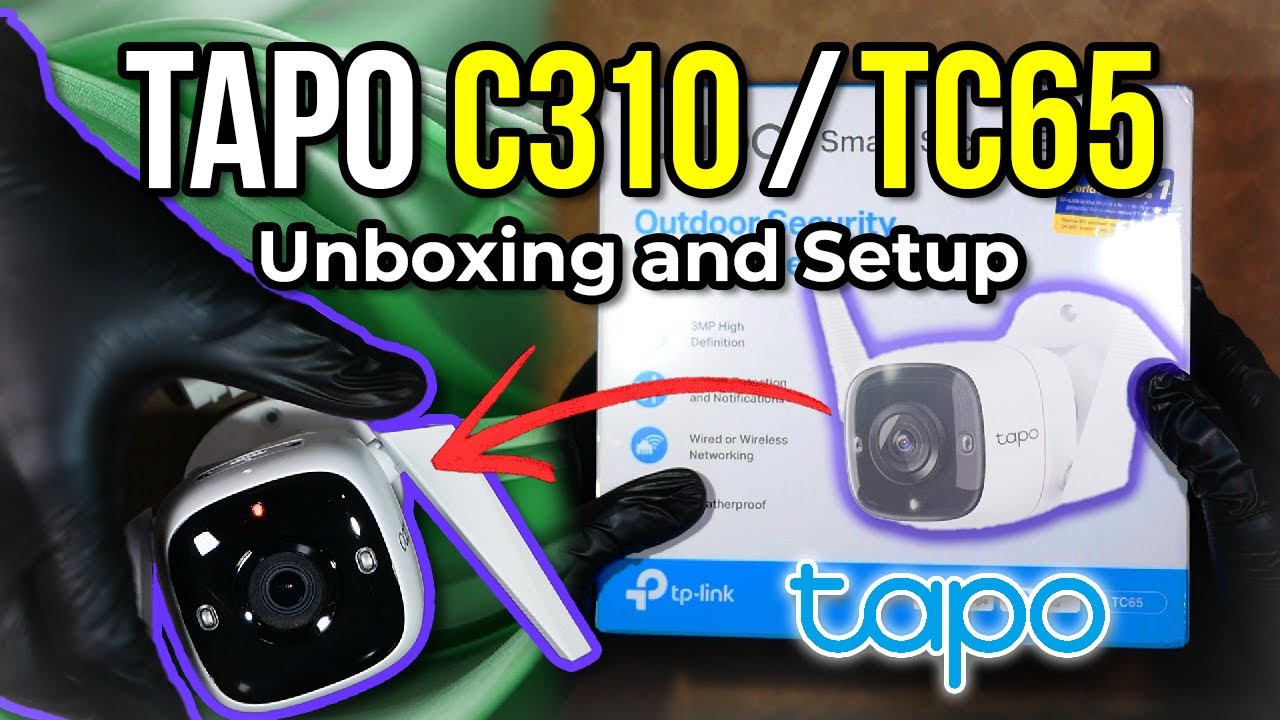 Tapo C310 (TC65) 2K Outdoor Smart Cam FULL Unboxing and Setup in 2024!