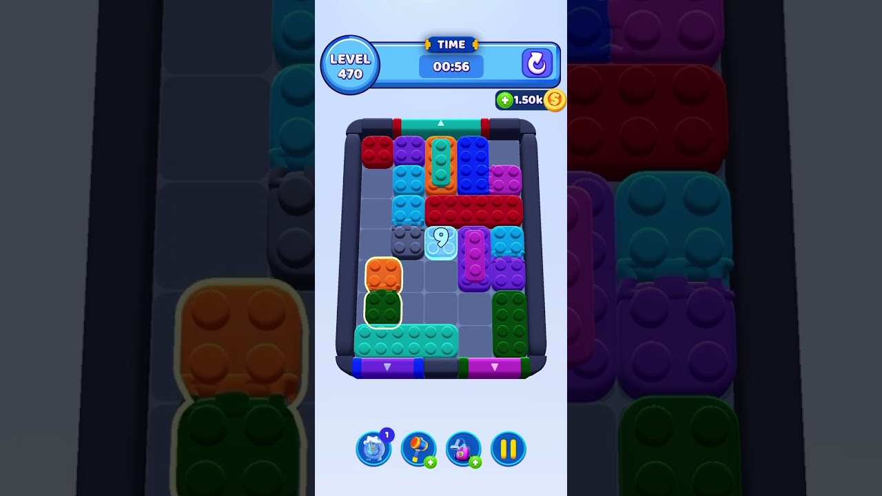 Color Block Jam Updated Level 470 #colorblockjamgame #colorblockjam #walkthrough #games #fungame