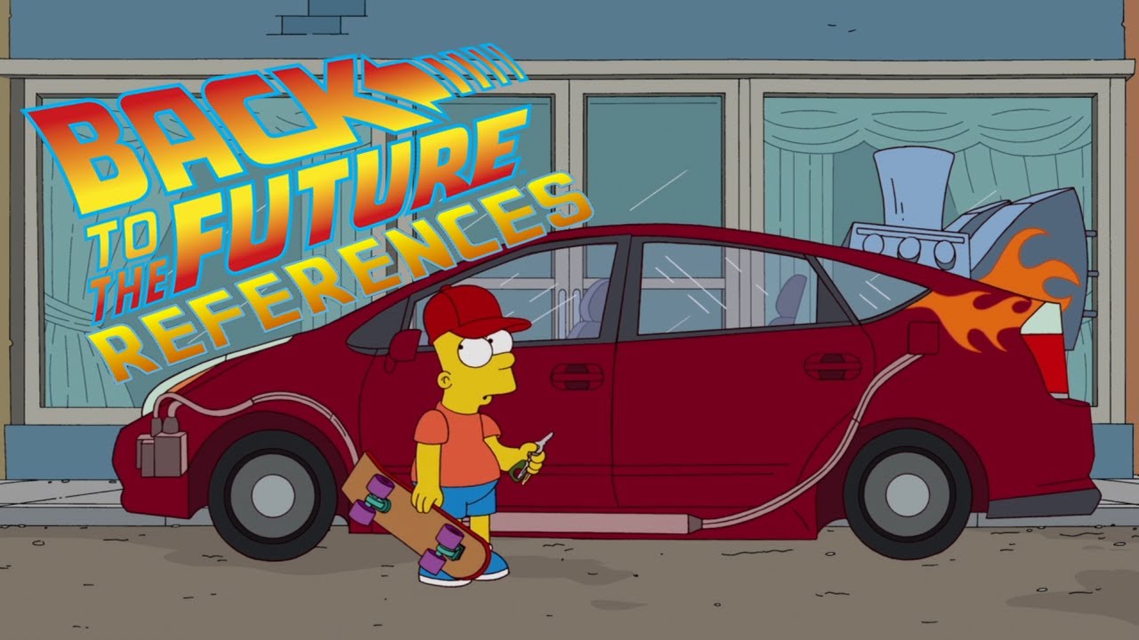 BACK TO THE FUTURE References in TV Shows | Simpsons, Supernatural, The Office, American Dad...