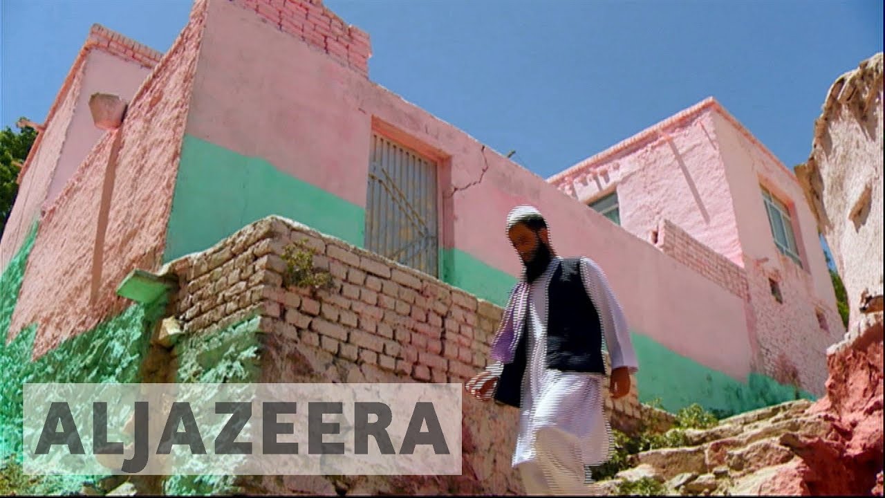 Afghanistan’s homes transformed into array of colour