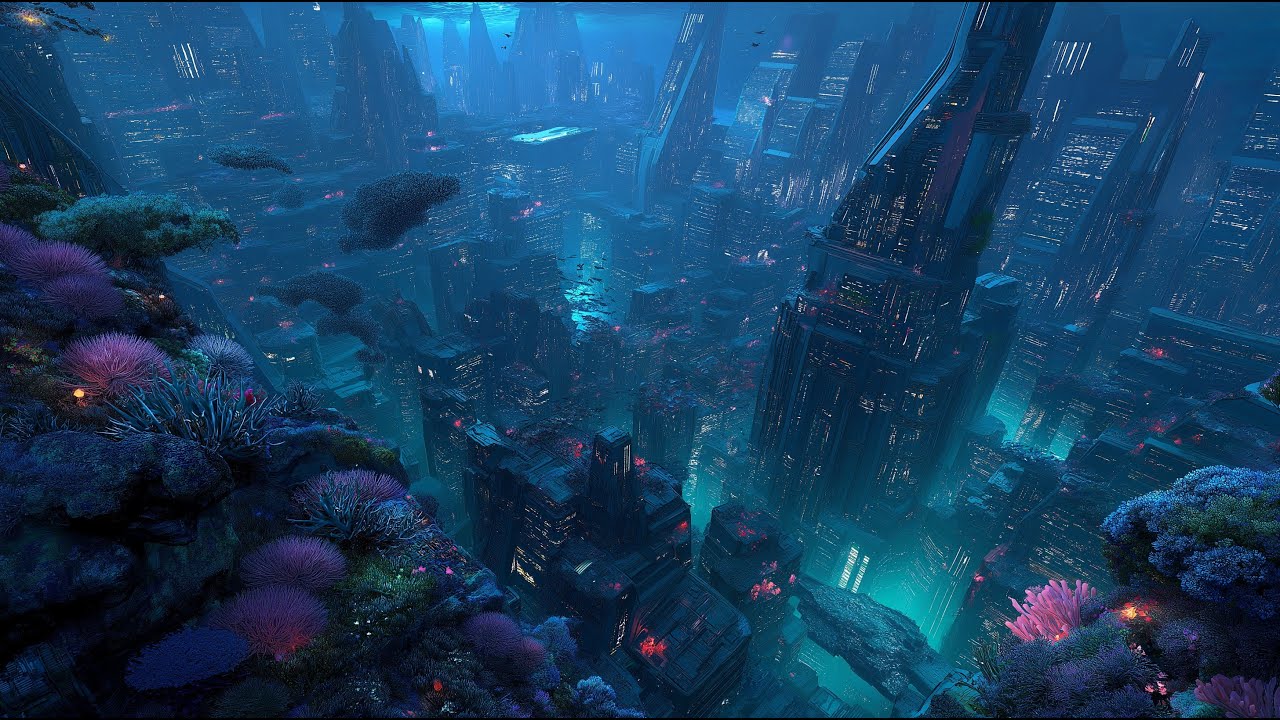 💧 Deep Dive Cyberpunk: Subaquatic Ambiance for Focus & Flow