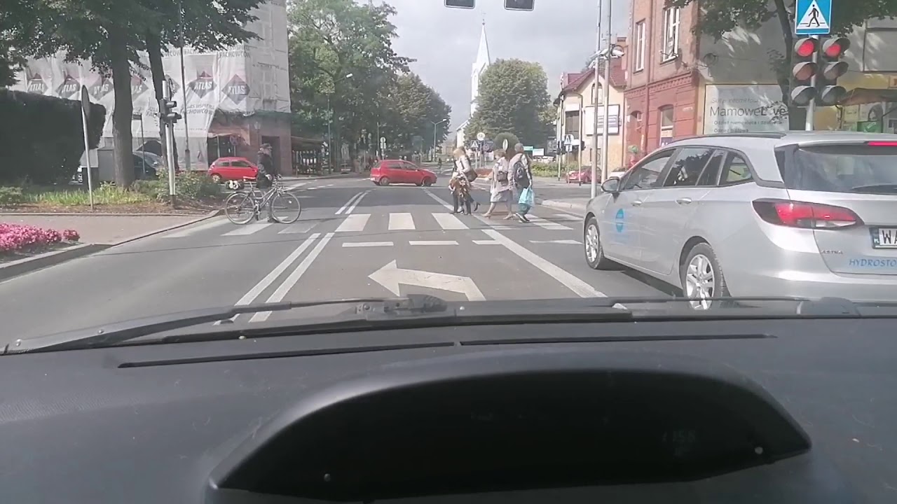 Oświęcim; Sienkiewicza - Dąbrowskiego - Górnickiego + plac Kościuszki