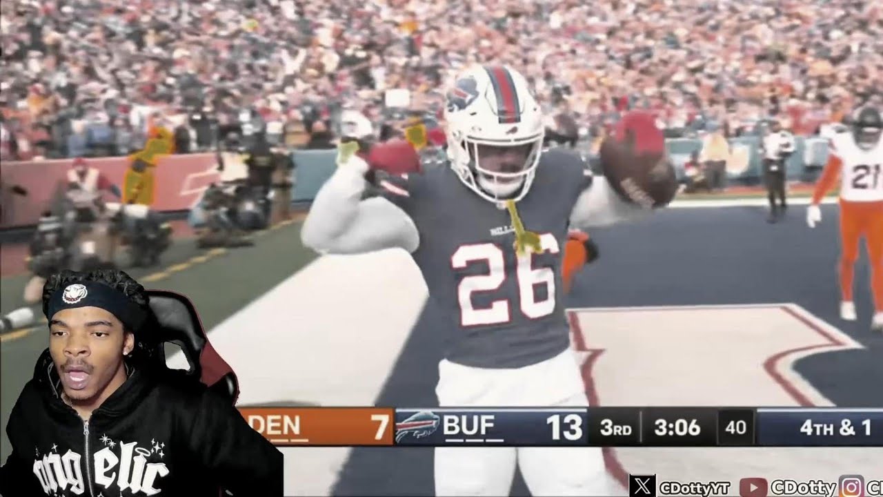 Broncos HATER Live Reaction To Bills vs Broncos Wild Card Full Highlights