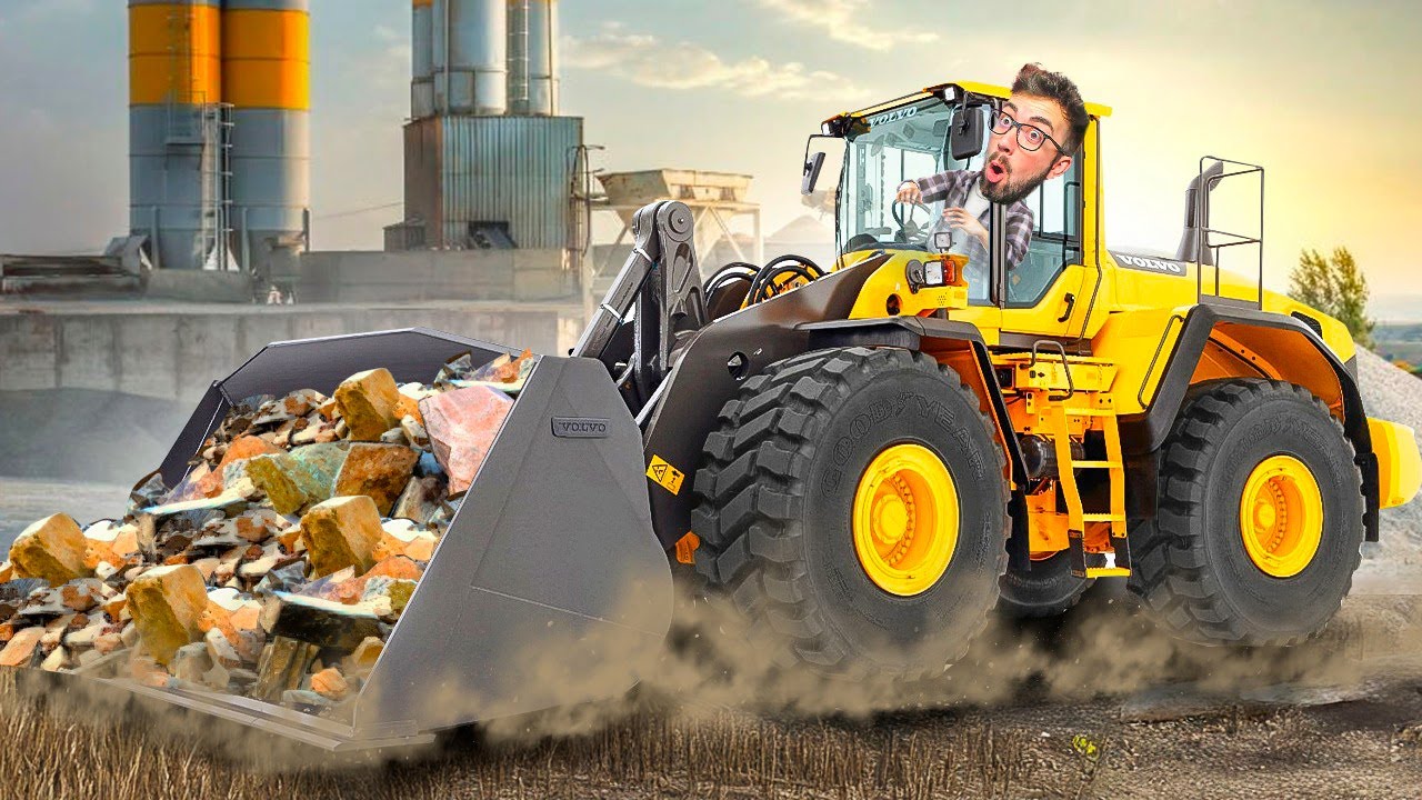 COMPRO UNA EXCAVADORA y F&Aacute;BRICA DE CEMENTO en FARMING SIMULATOR 25 😍 #64