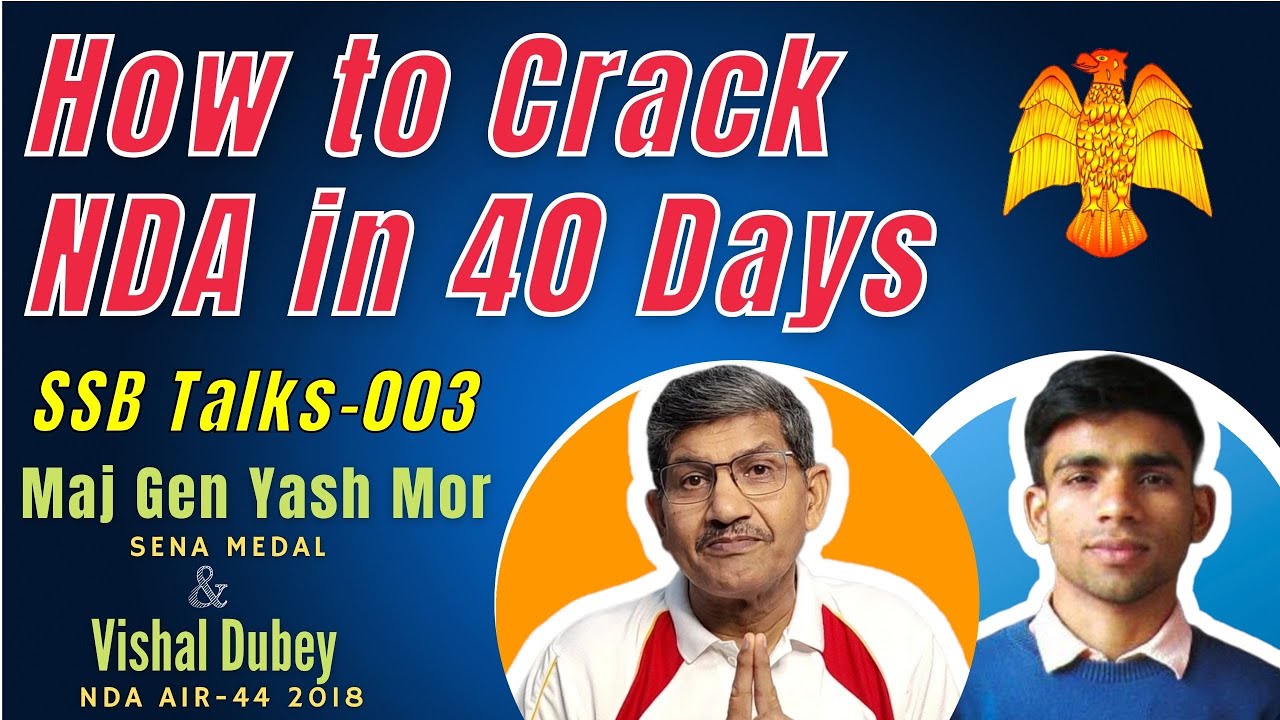 How to clear NDA written exam in 40 Days Practical Guide to Crack NDA by Gen Yash Mor & Vishal Dubey