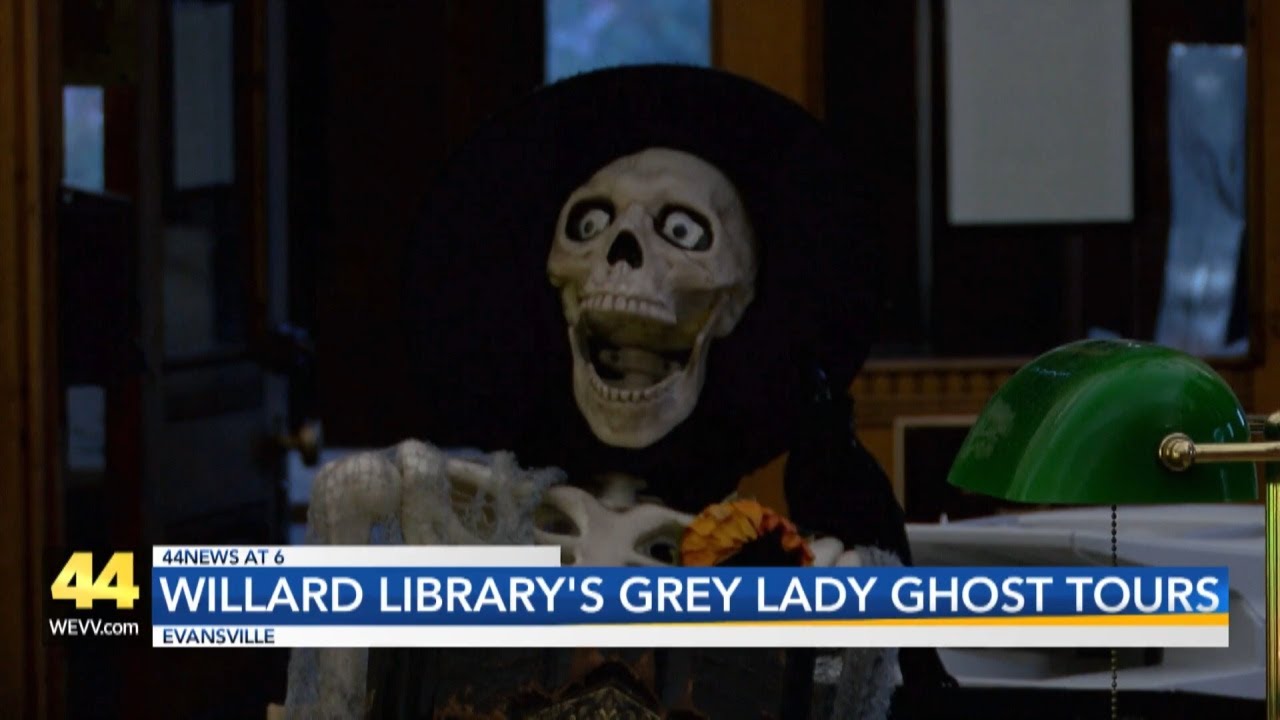 Willard Library's Grey Lady Ghost Tours are returning as a way of community outreach