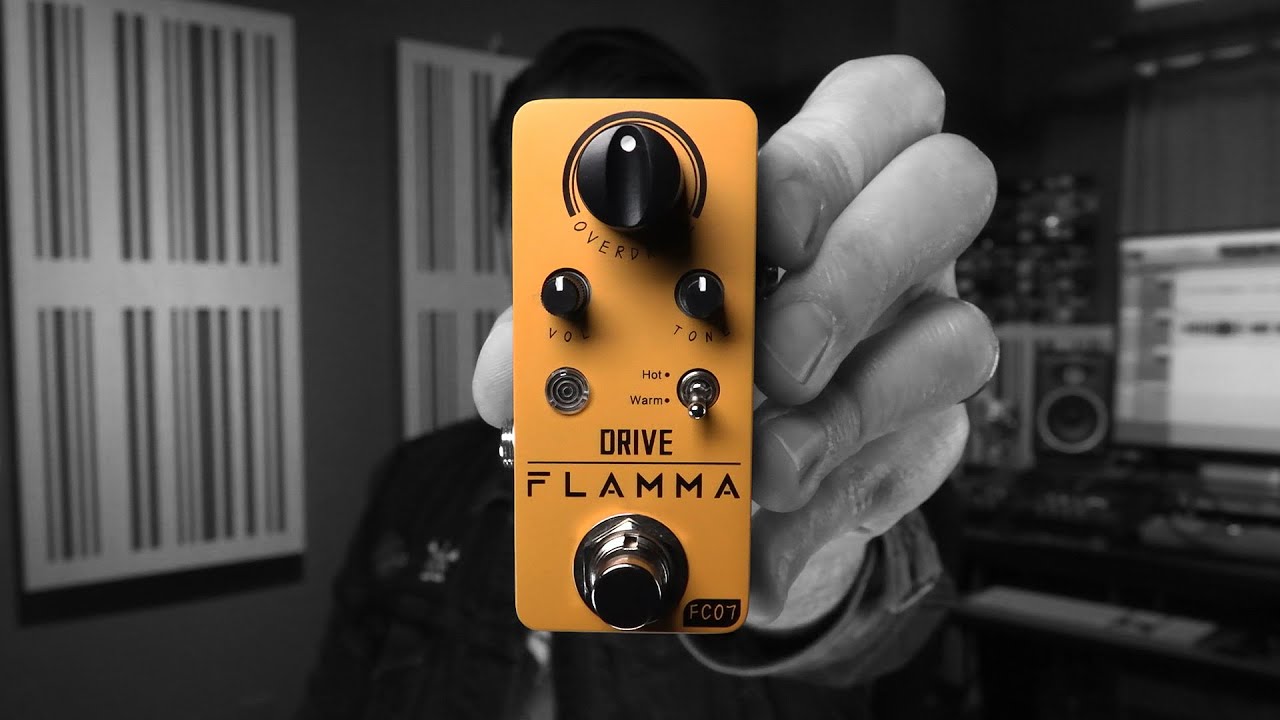 Маленький, жёлтый, другой? | Демо и обзор педали Flamma FC-07 Drive | Stompbox Saturday