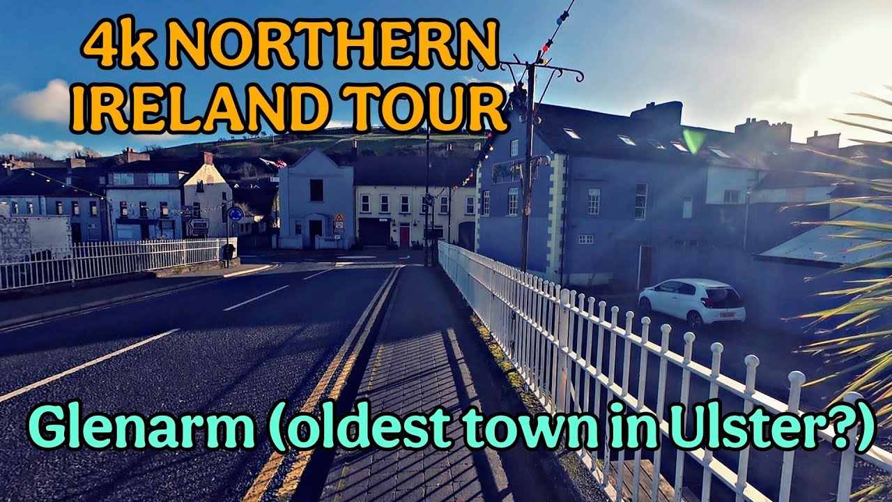 4k NORTHERN IRELAND TOUR- Glenarm, oldest town in Ulster (?)