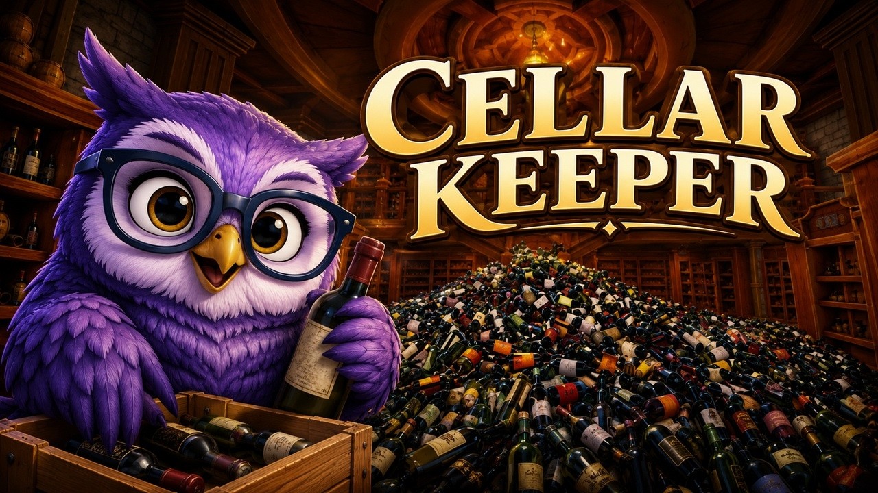 Cellar Keeper Episode 5 &ndash; So Many Bottles, So Little Time! 🍾😅