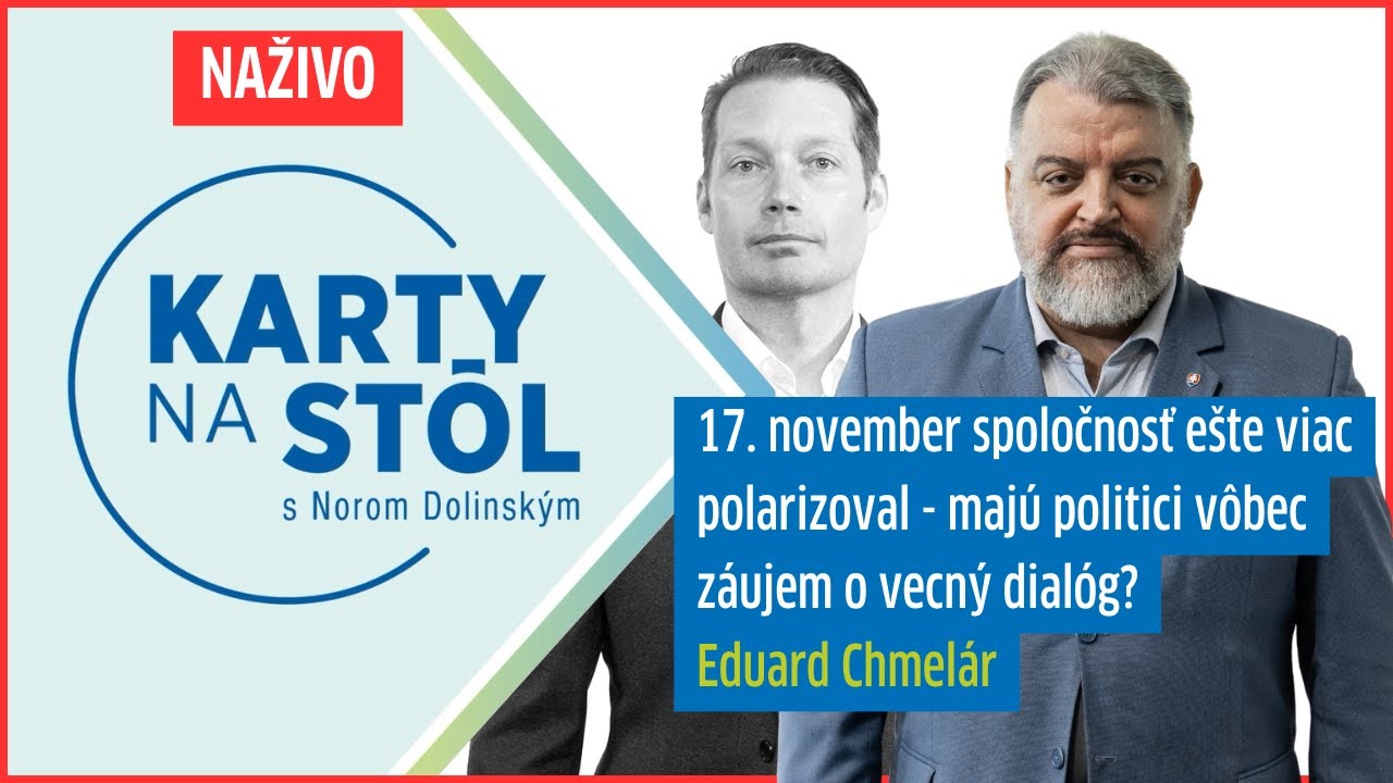 17. november spoločnosť e&scaron;te viac polarizoval - maj&uacute; politici v&ocirc;bec z&aacute;ujem o vecn&yacute; dial&oacute;g?