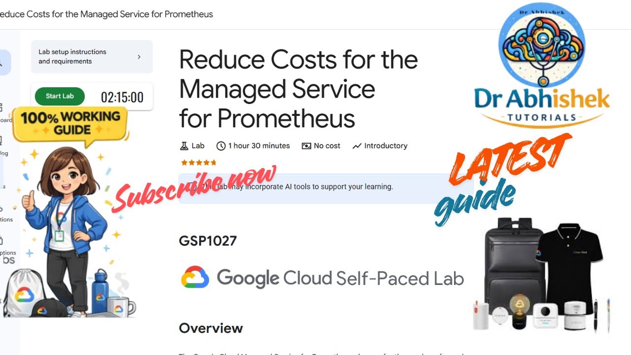 Снижение затрат на управляемый сервис Prometheus | Январь 2026 | #GSP1027 #qwiklabsarcade2026