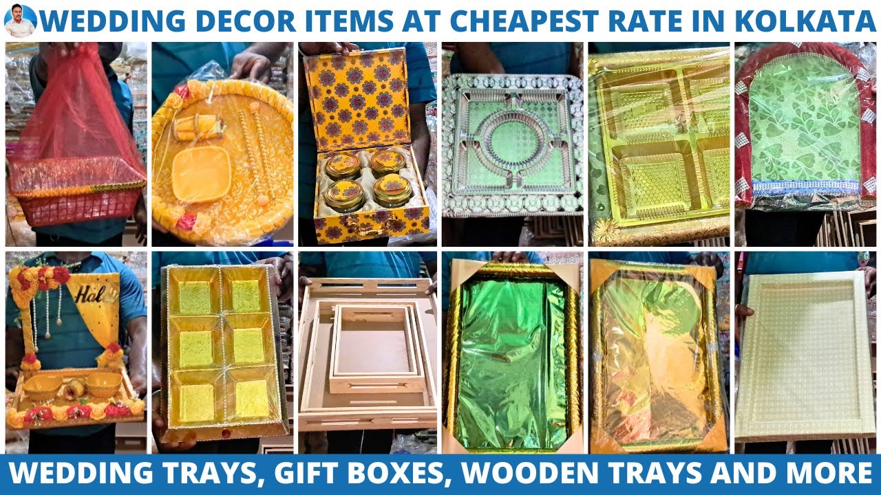 Cheapest Rate mein Wedding Trays, Haldi & Engagement Items Wholesale & Retail Shop