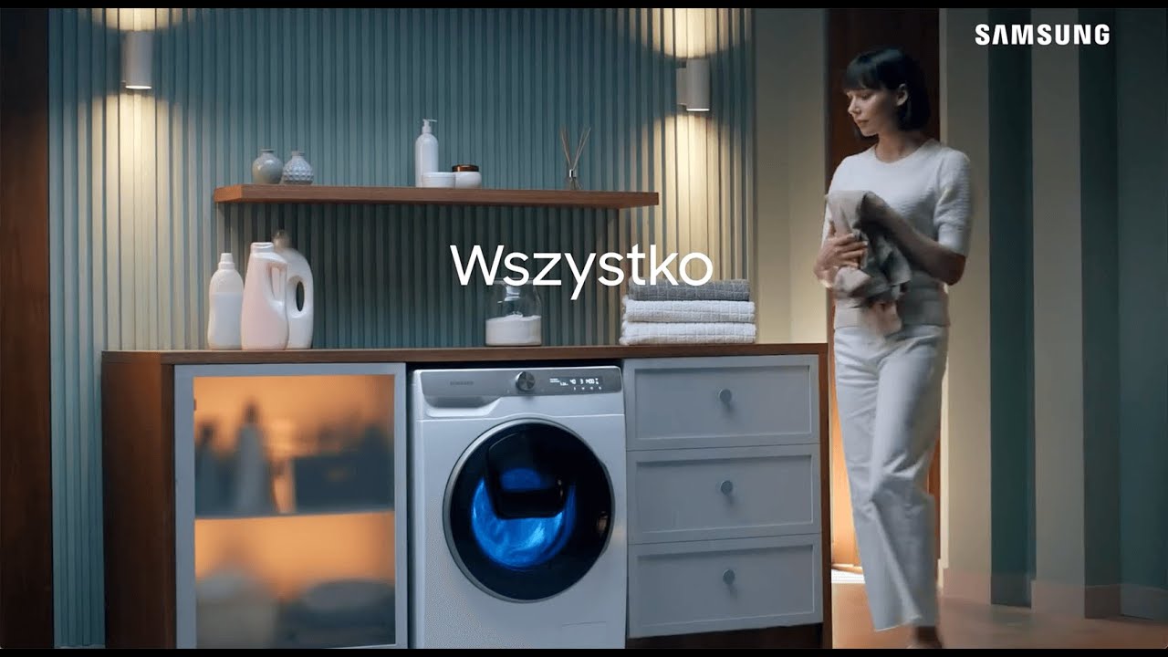 Innowacyjna pralka Samsung AI Control dla wygody. Samsung Polska