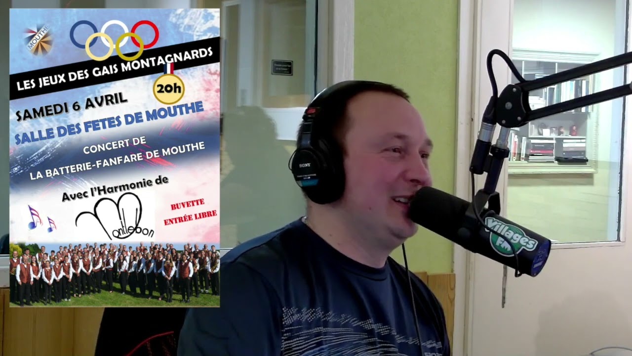 Les Jeux des Gais Montagnards le 6 avril 2024 à Mouthe avec la présence d'un champion olympique.