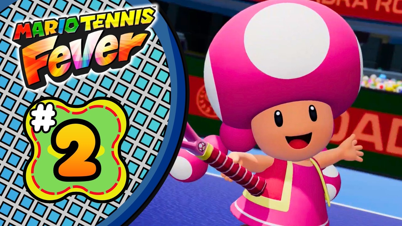 SFIDE FOLLI AL TORNEO DEI FUNGHI! - Mario Tennis Fever ITA #02