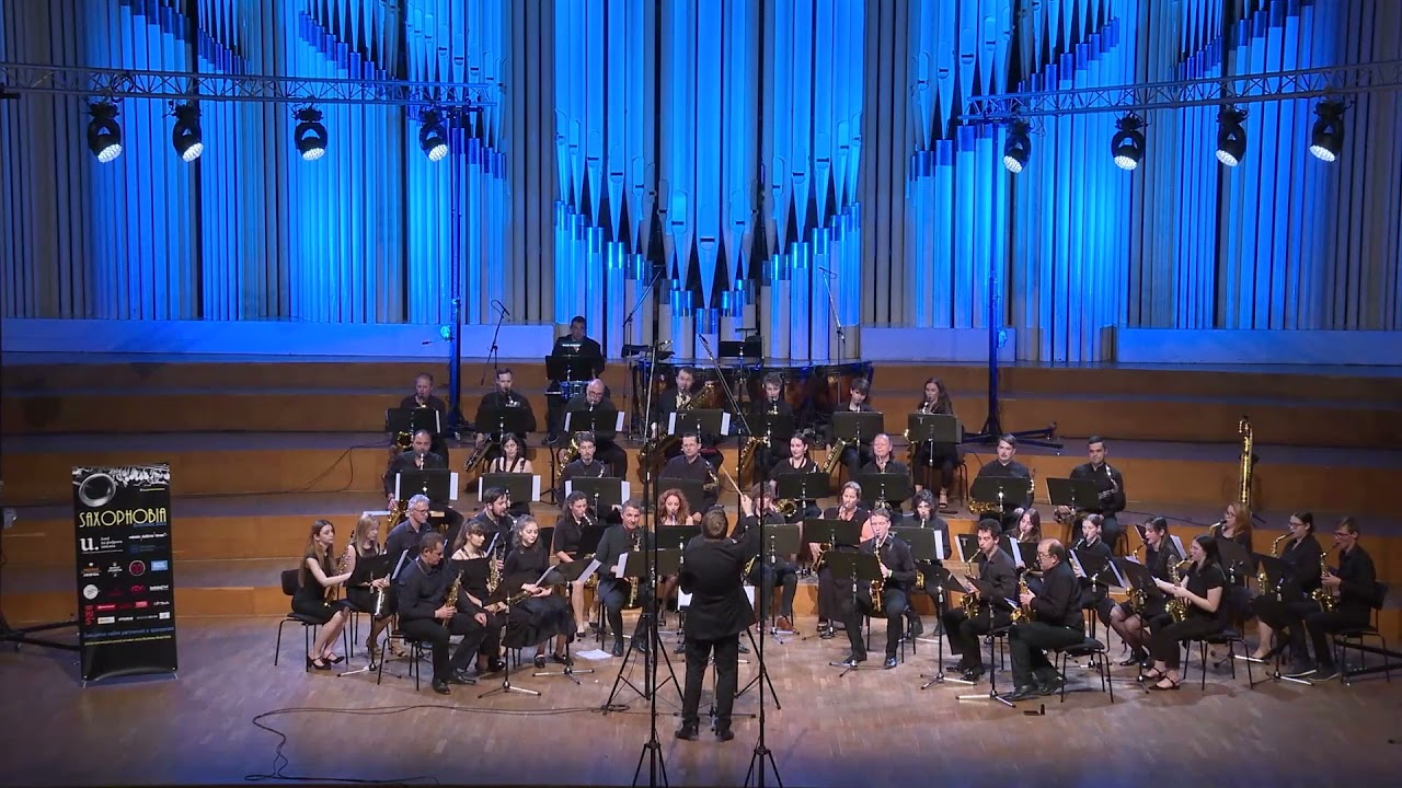 Dmitri Shostakovich: Waltz from Jazz suite No.2 - Final concert of SAXOPHOBIA BRATISLAVA 2021
