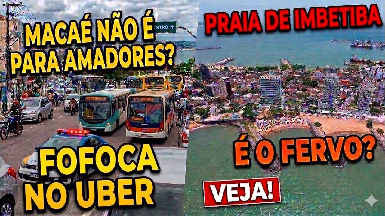 Fofoca no Uber!  Praia de Imbetiba é o fervo? #Macaé #praiadeimbetiba #uber #praiadoscavaleiros