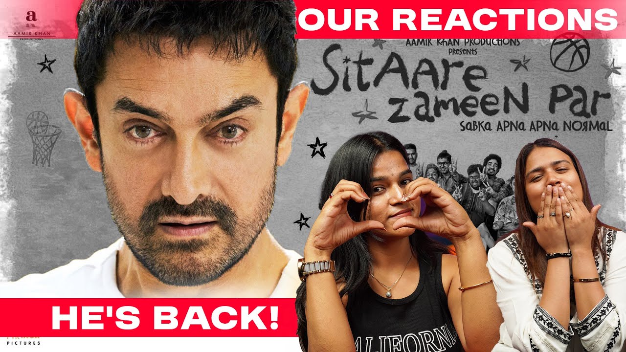 Aamir Khan Is BACK With EMOTIONS! 🌟  | Sitaare Zameen Par Trailer Reaction