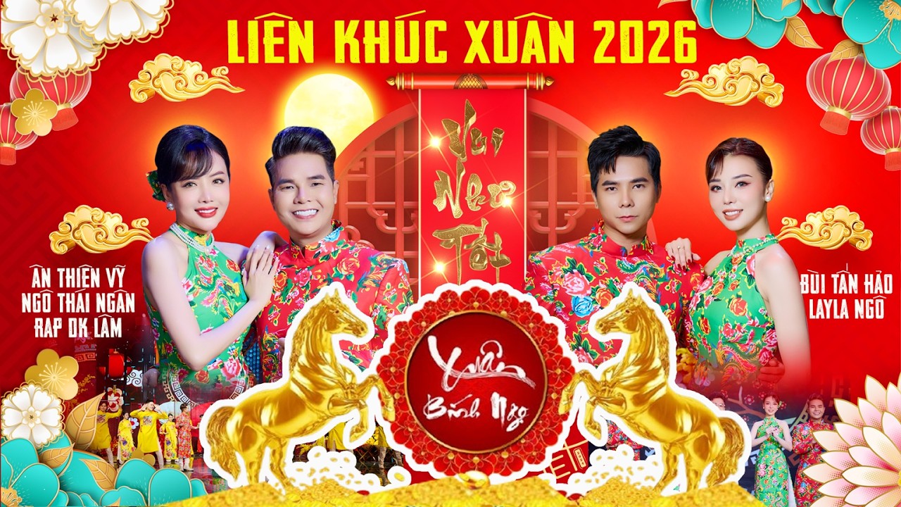 NHẠC TẾT SÔI ĐỘNG ,Liên Khúc Nhạc Xuân Remix Hay Nhất 2026, LK Nhạc Xuân 2026 Remix Bazz Cực Căng