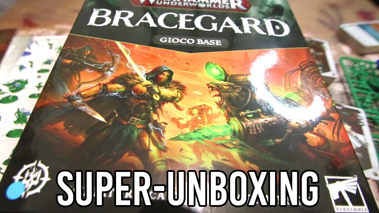 🛡️ UNBOXING EPICO!⚔️ Scopri BRACEGARD - Warhammer Underworlds – Miniature, Magia e Combattimenti! 🔥
