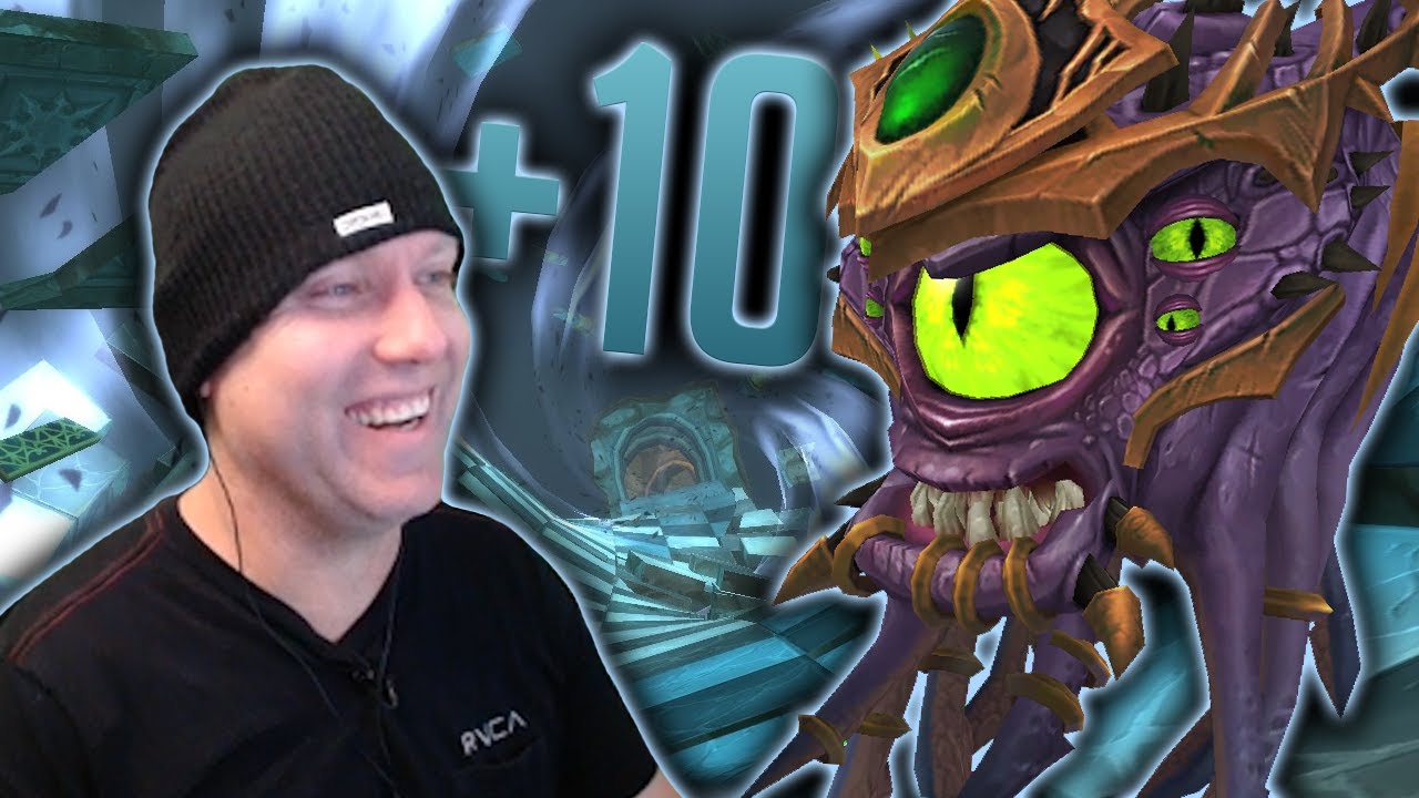 RACE THROUGH KARAZHAN - Tanking Mythic+ 10 Upper Return to Karazhan Highlights - Legion 7.2.5