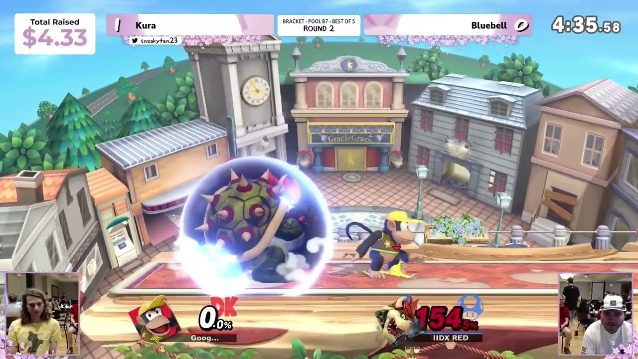 CHERRY TREE 3 - Kura (Diddy Kong)  vs Bluebell (Bowser) - POOLS ROUND 2