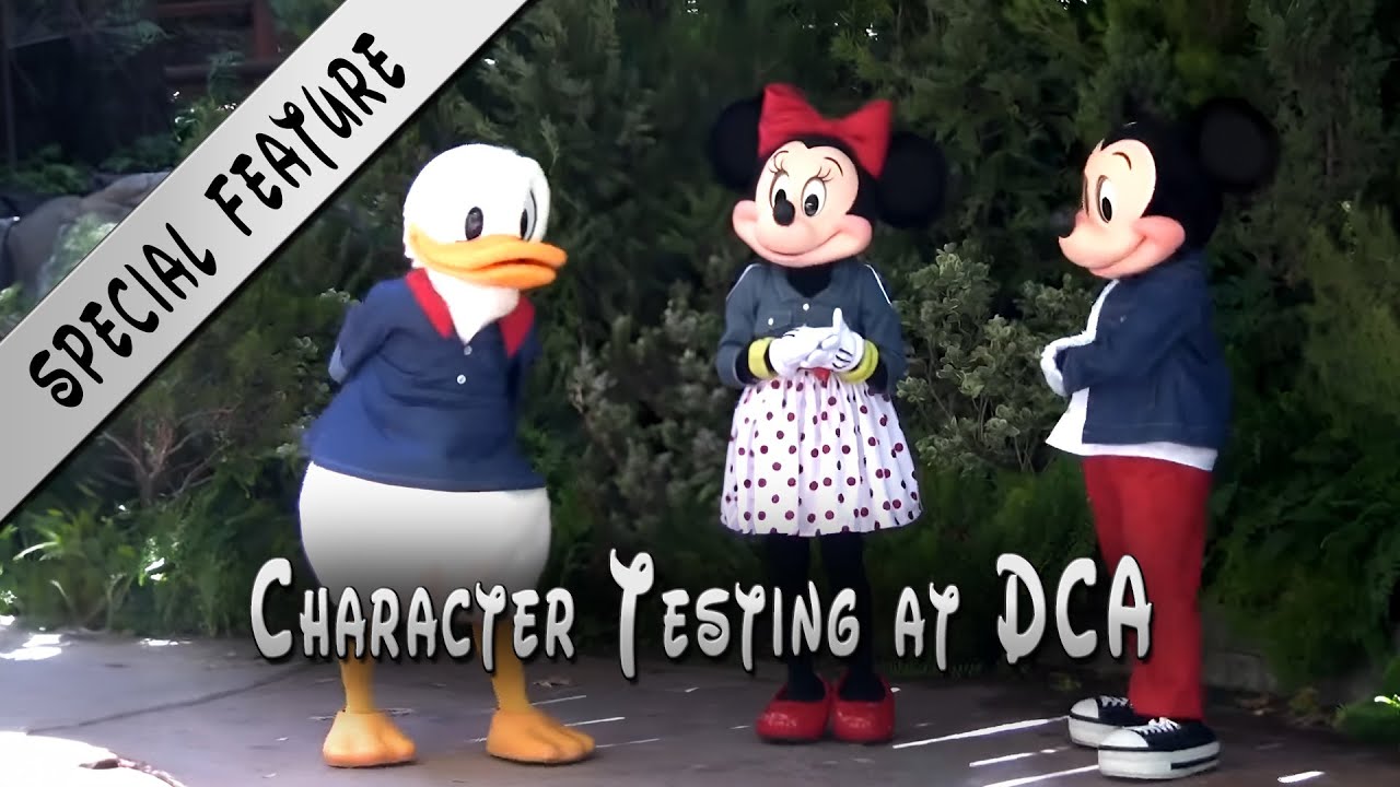 Special Feature - Character Testing at DCA