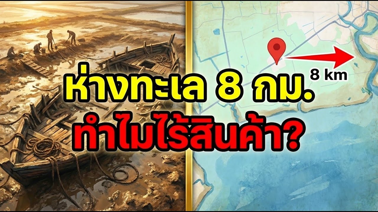 ปริศนาเรือพันปี: ห่างทะเล 8 กม. ทำไมไร้สินค้า? l เรือโบราณพนม-สุรินทร์ สมุทรสาคร