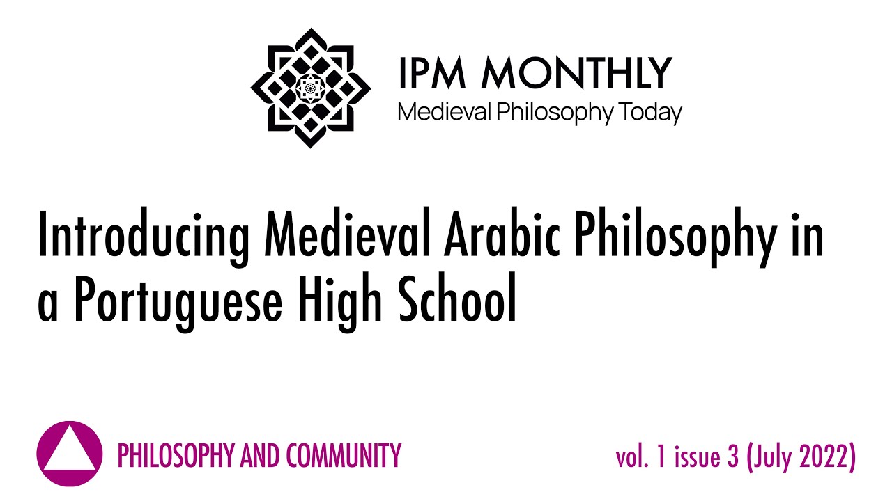 Introducing Medieval Arabic Philosophy in a Portuguese High School